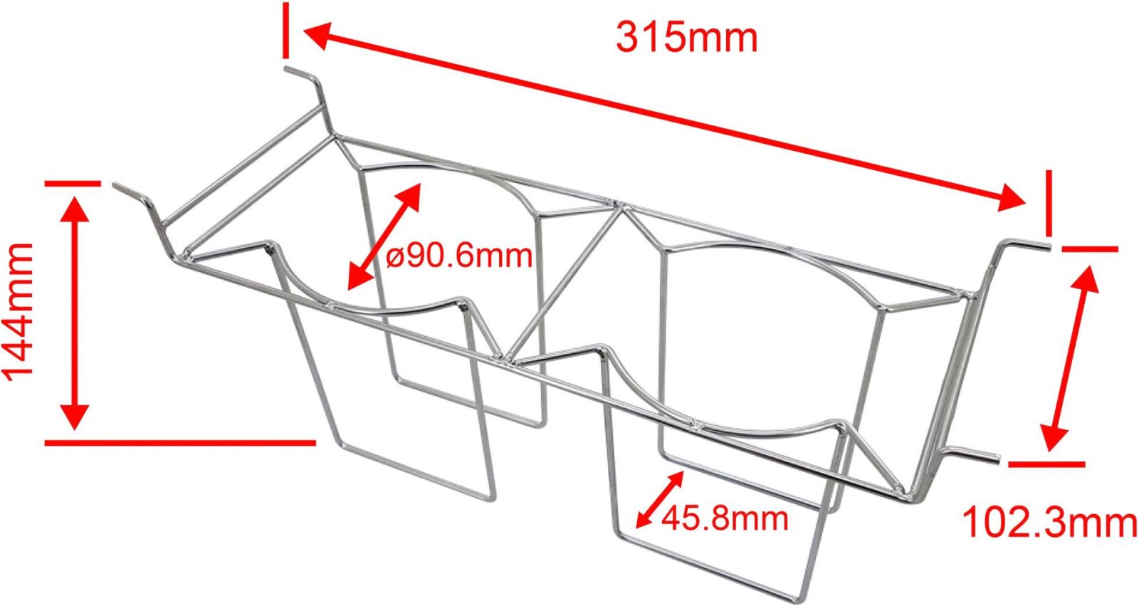 מתקן לכלי קיבול לאמבטיות אולטראסוניות SHESTO UTBBK06